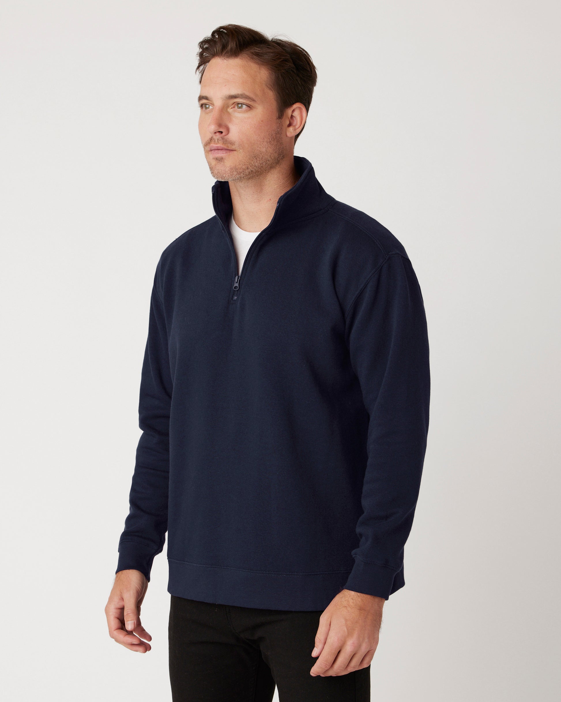 Cotton Heritage Quarter-Zip Fleece (M2475) - Kraft Life Custom Apparel