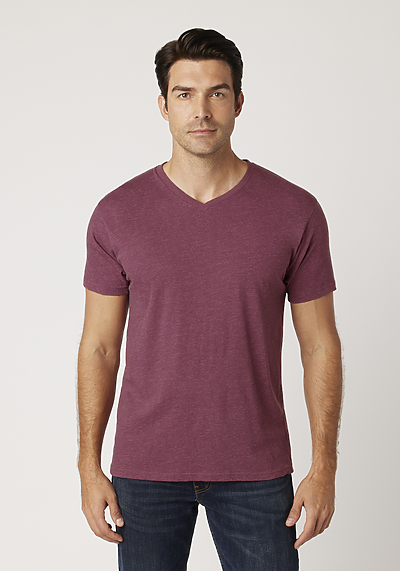 Cotton Heritage - Men's V-Neck T-Shirt (MC1047)