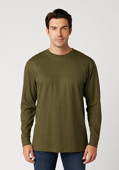 Cotton Heritage - Men's Premium Long Sleeve Tee (MC1182)