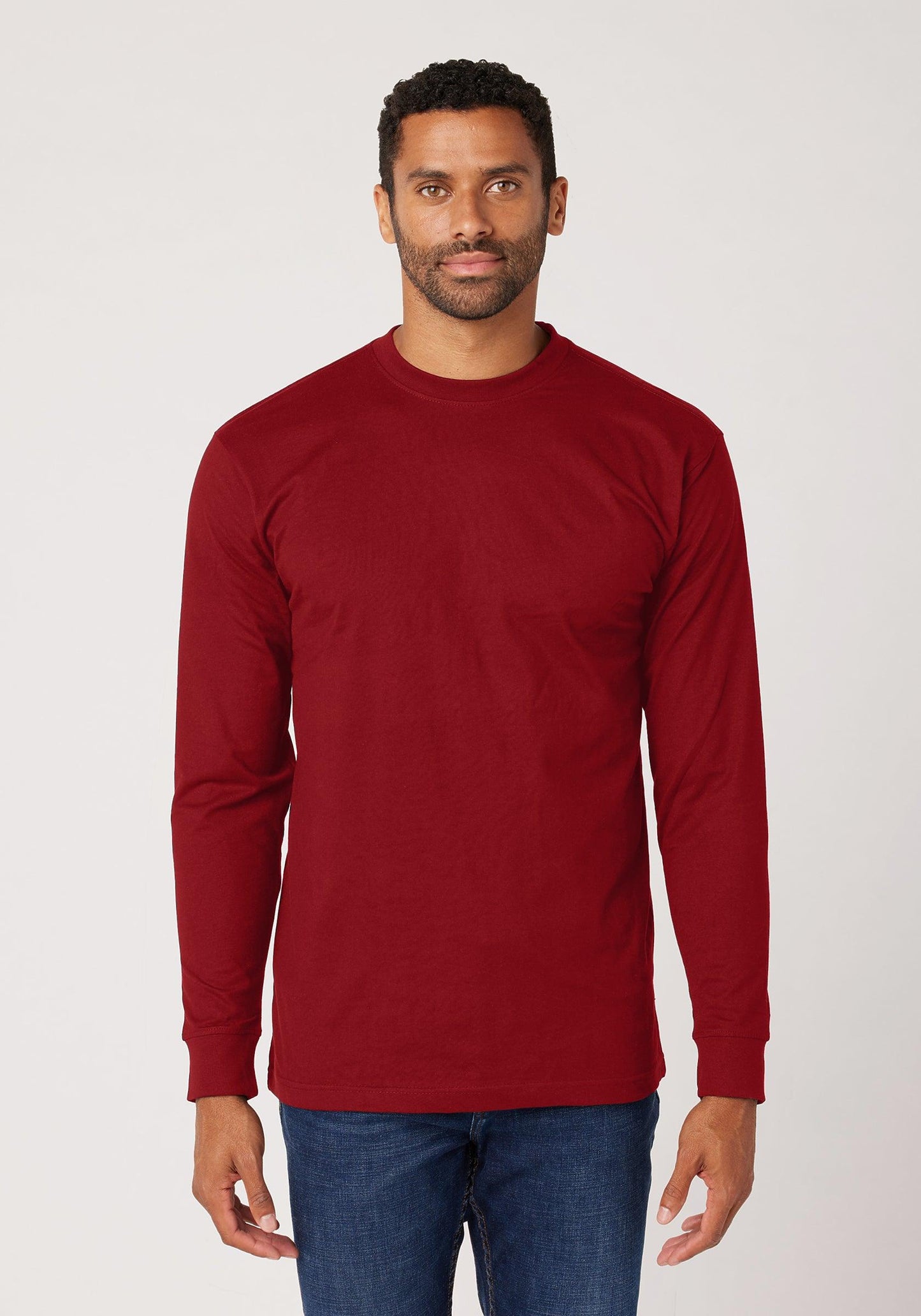 Cotton Heritage Heavyweight Long Sleeve T-Shirt - Kraft Life Custom Apparel