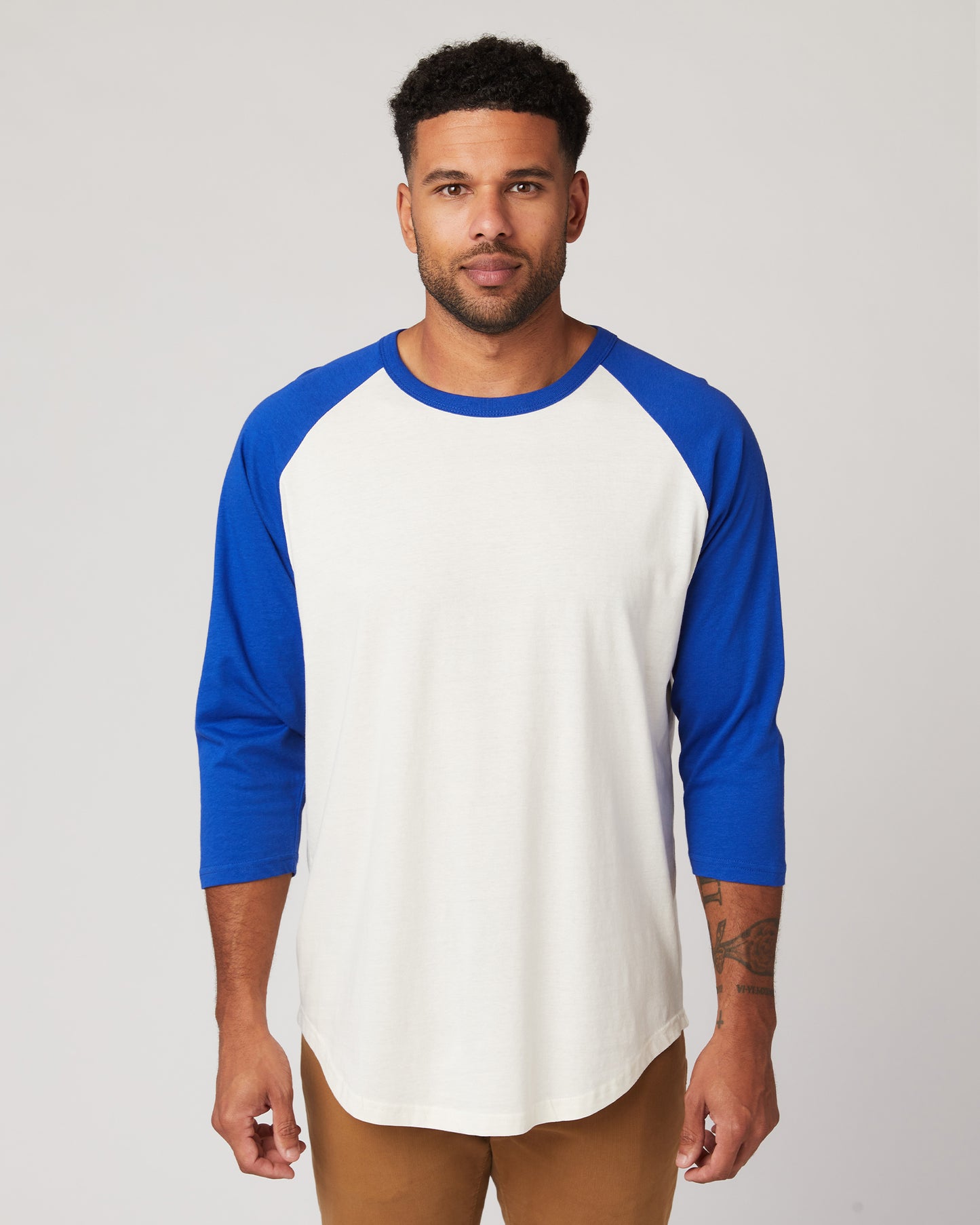 Cotton Heritage Unisex 3/4 Sleeve Baseball Tee (MC1190) - Kraft Life Custom Apparel