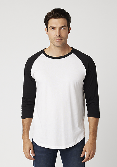 Cotton Heritage - Unisex 3/4 Sleeve Baseball Tee (MC1190)