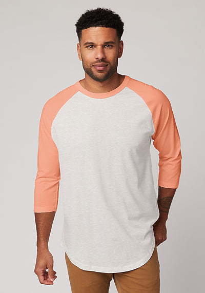 Cotton Heritage - Unisex 3/4 Sleeve Baseball Tee (MC1190)