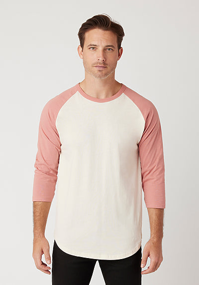 Cotton Heritage - Unisex 3/4 Sleeve Baseball Tee (MC1190)