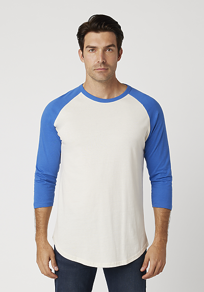 Cotton Heritage - Unisex 3/4 Sleeve Baseball Tee (MC1190)