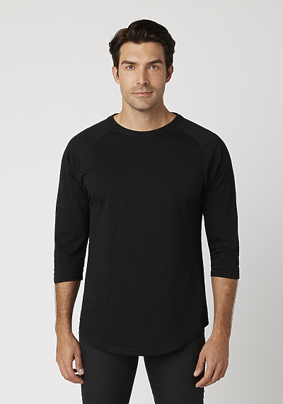 Cotton Heritage - Unisex 3/4 Sleeve Baseball Tee (MC1190)
