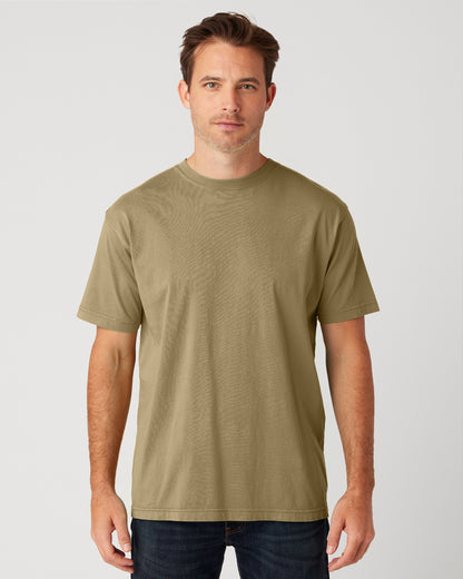 Cotton Heritage Garment Dyed Short Sleeve T-Shirt (OU1690) - Kraft Life Custom Apparel