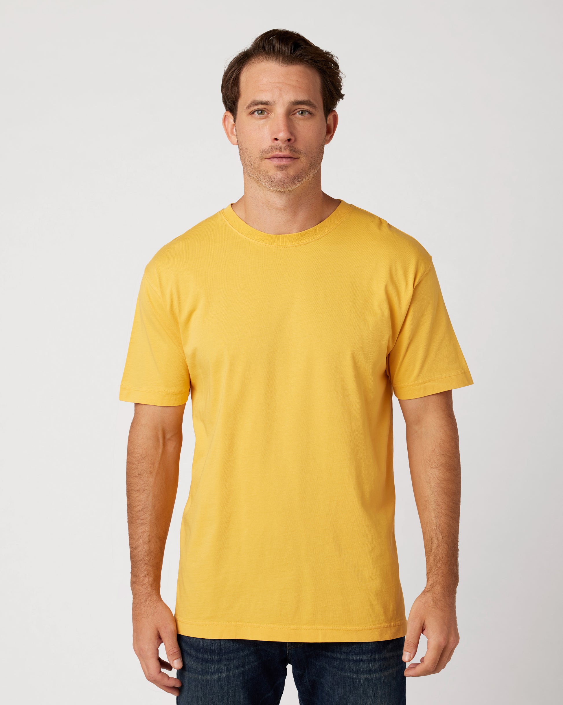 Cotton Heritage Garment Dyed Short Sleeve T-Shirt (OU1690) - Kraft Life Custom Apparel