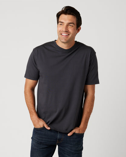 Cotton Heritage Garment Dyed Short Sleeve T-Shirt (OU1690) - Kraft Life Custom Apparel