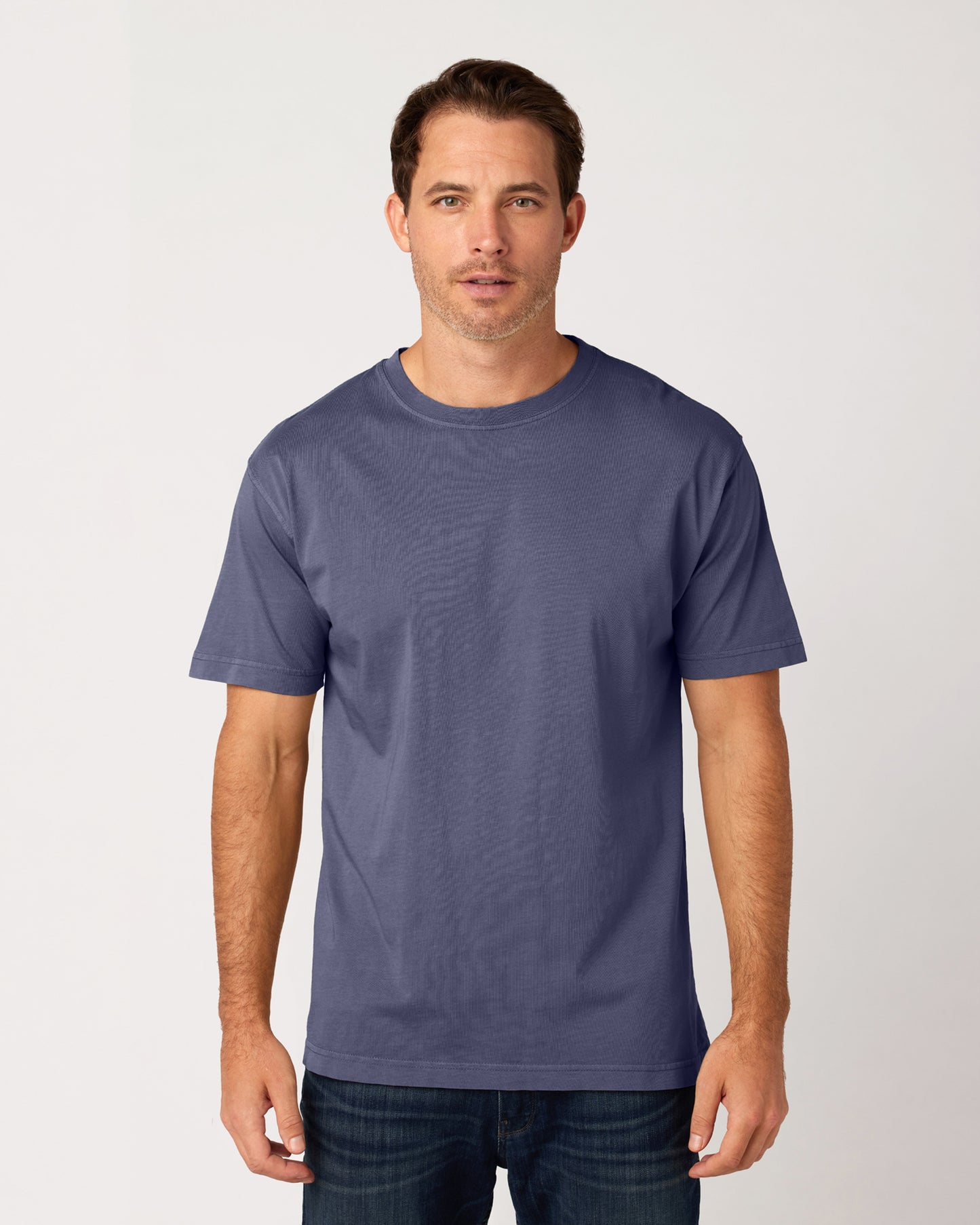 Cotton Heritage Garment Dyed Short Sleeve T-Shirt (OU1690) - Kraft Life Custom Apparel