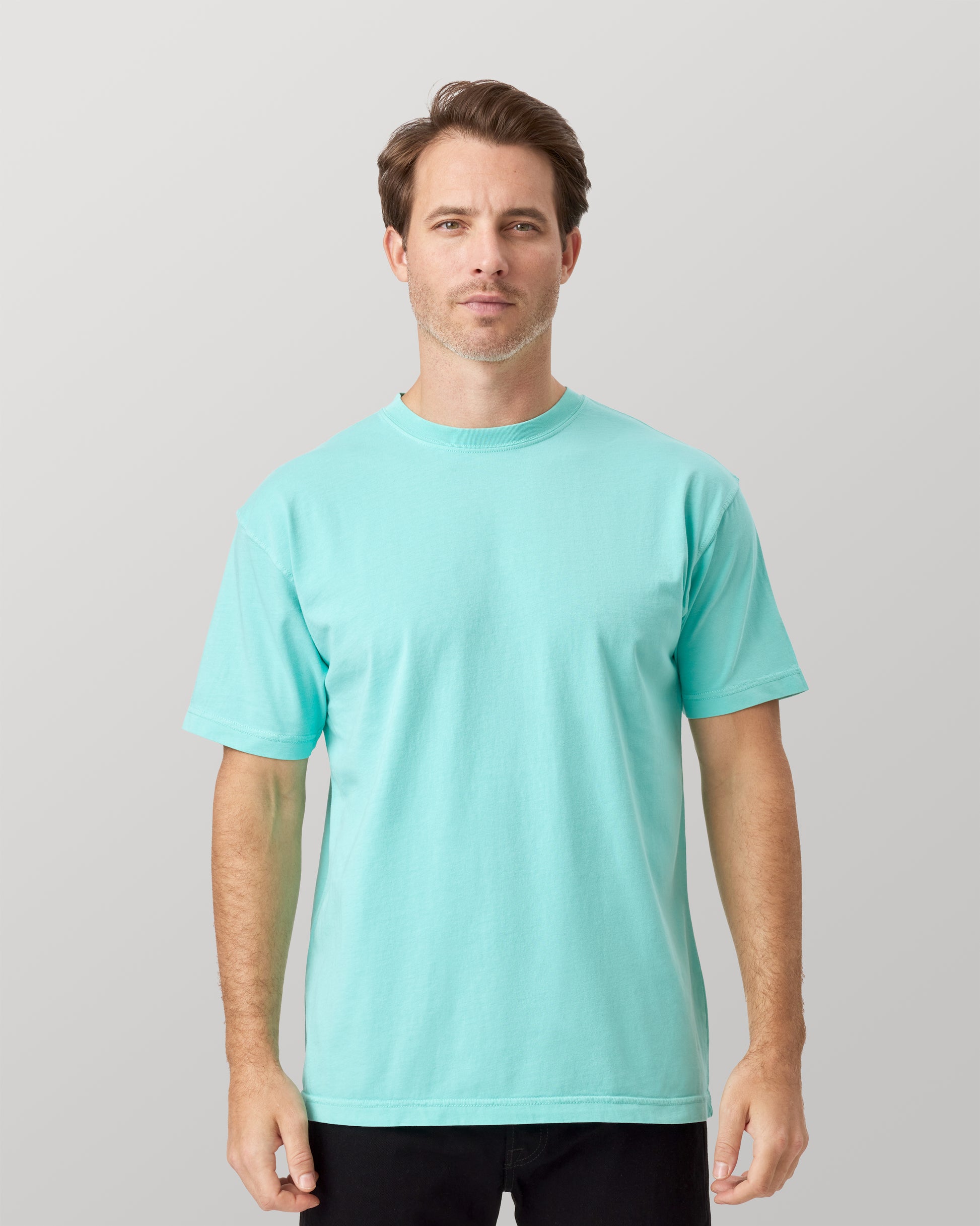 Cotton Heritage Garment Dyed Short Sleeve T-Shirt (OU1690) - Kraft Life Custom Apparel