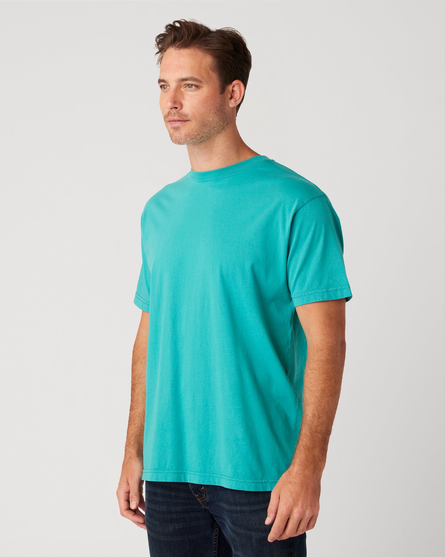 Cotton Heritage Garment Dyed Short Sleeve T-Shirt (OU1690) - Kraft Life Custom Apparel