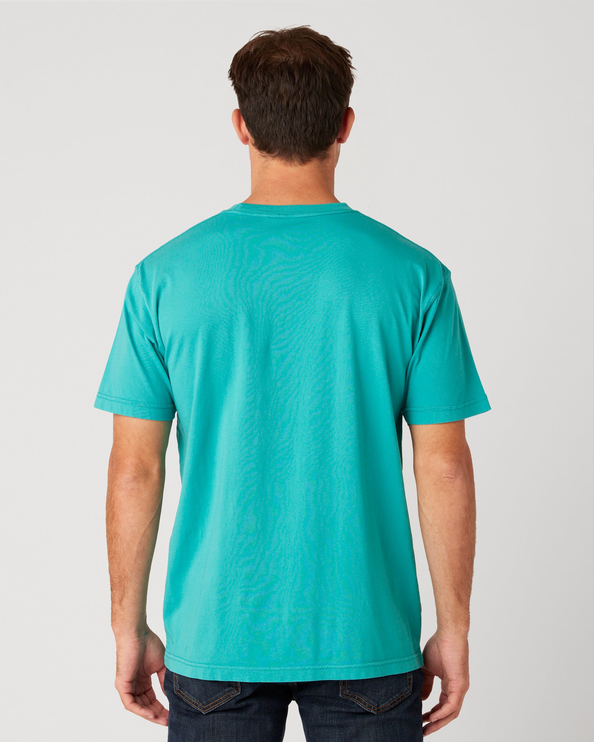 Cotton Heritage Garment Dyed Short Sleeve T-Shirt (OU1690) - Kraft Life Custom Apparel