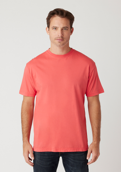 Cotton Heritage Garment Dyed Short Sleeve T-Shirt (OU1690) - Kraft Life Custom Apparel