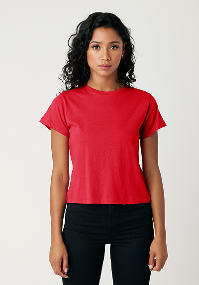 Cotton Heritage - High-Waisted Tee (OW1086)
