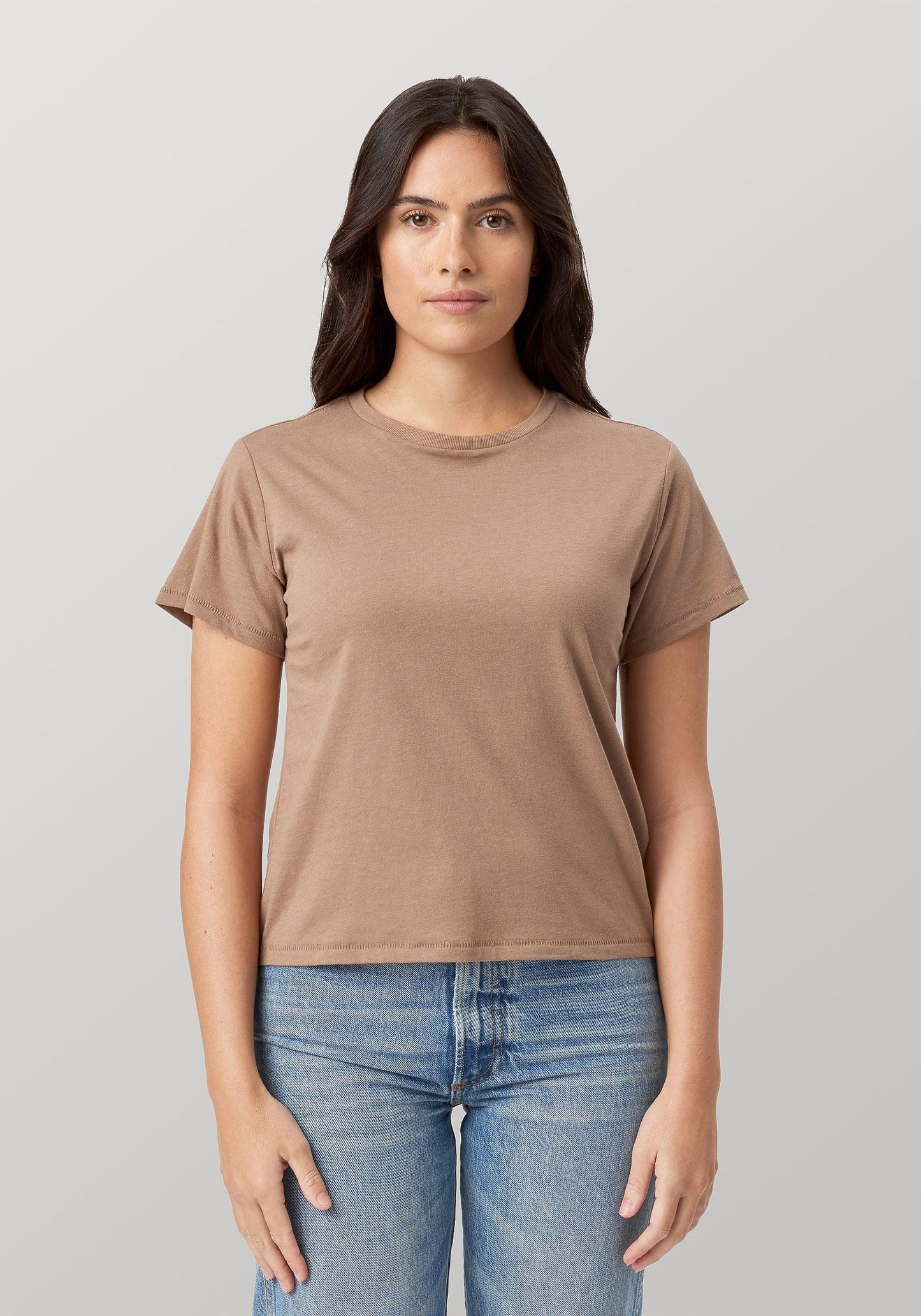 Cotton Heritage Women's High Waisted Tee (OW1086) - Kraft Life Custom Apparel