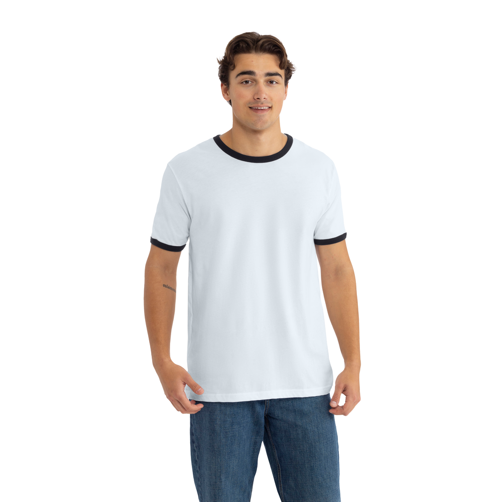 Next Level Apparel - Retro Ringer Cotton T-Shirt (3604)