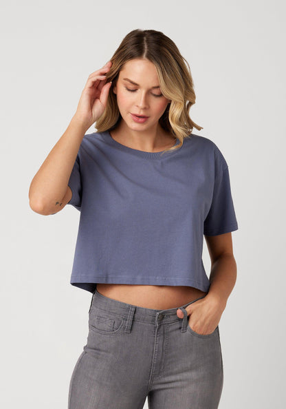 Cotton Heritage Women's Crop Top T-Shirt (W1085) - Kraft Life Custom Apparel