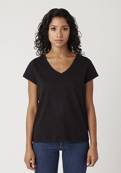 Cotton Heritage - Women's V-Neck T-shirt (W1247)