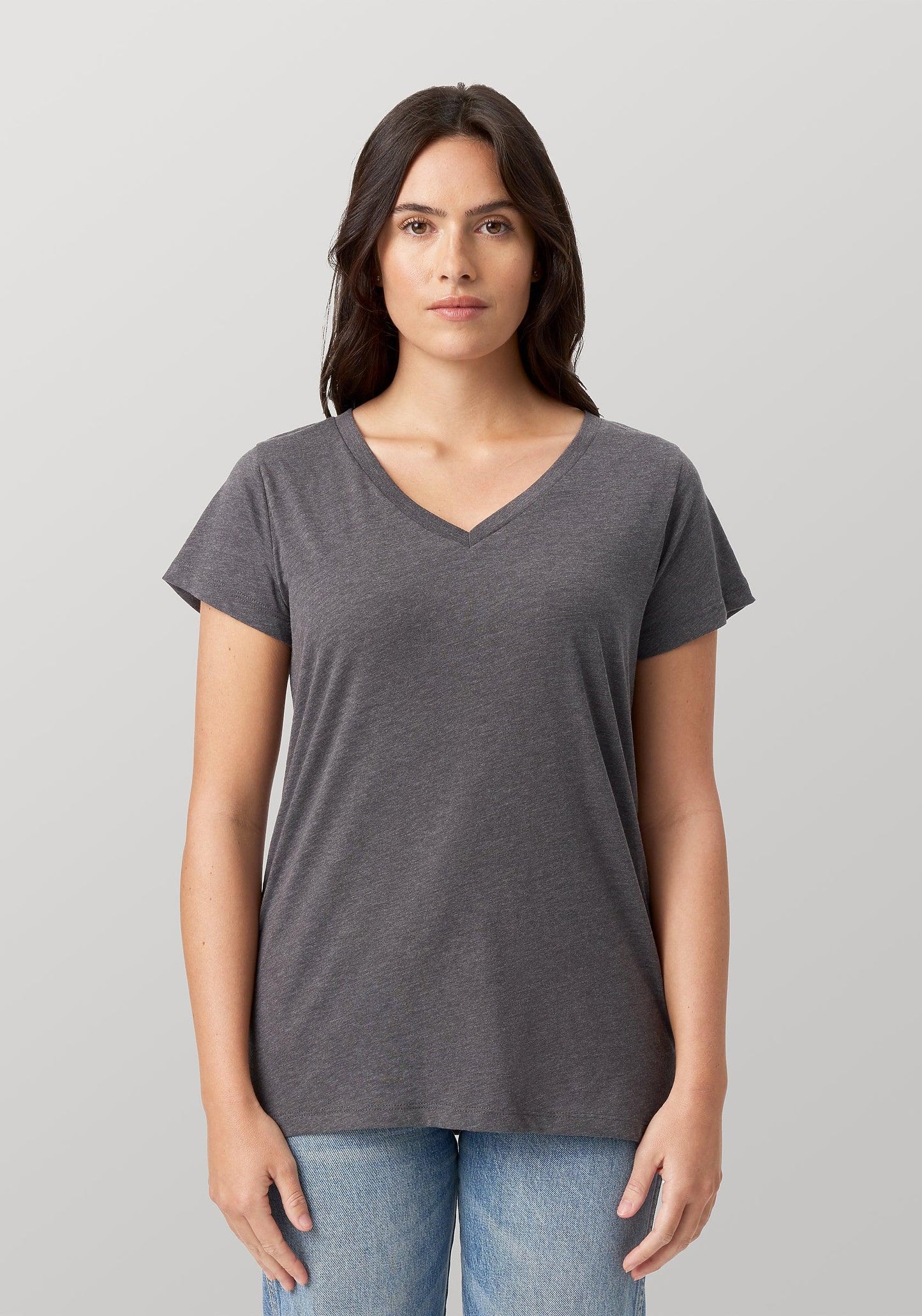 Cotton Heritage - Women's V-Neck T-Shirt (W1247) - Kraft Life Custom Apparel