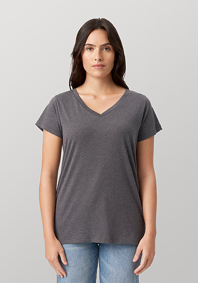 Cotton Heritage - Women's V-Neck T-shirt (W1247)