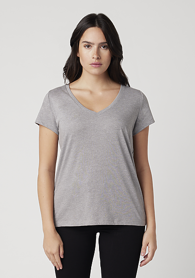 Cotton Heritage - Women's V-Neck T-shirt (W1247)