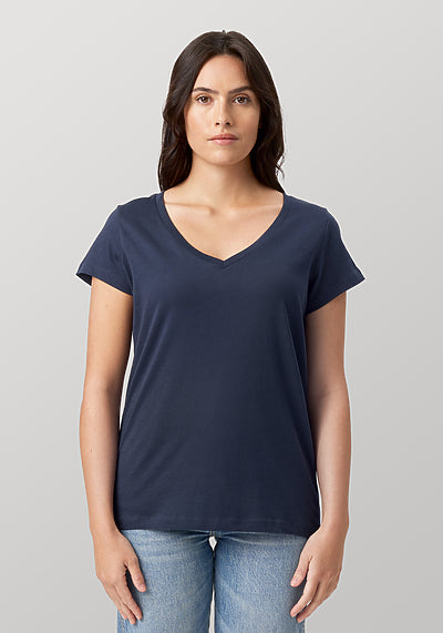 Cotton Heritage - Women's V-Neck T-shirt (W1247)