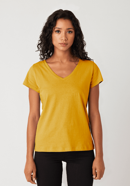 Cotton Heritage - Women's V-Neck T-Shirt (W1247) - Kraft Life Custom Apparel