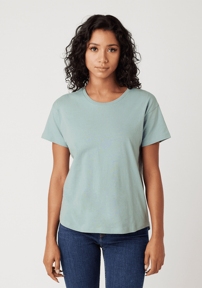 Cotton Heritage Women's Hi-Low Tee (W1250) - Kraft Life Custom Apparel