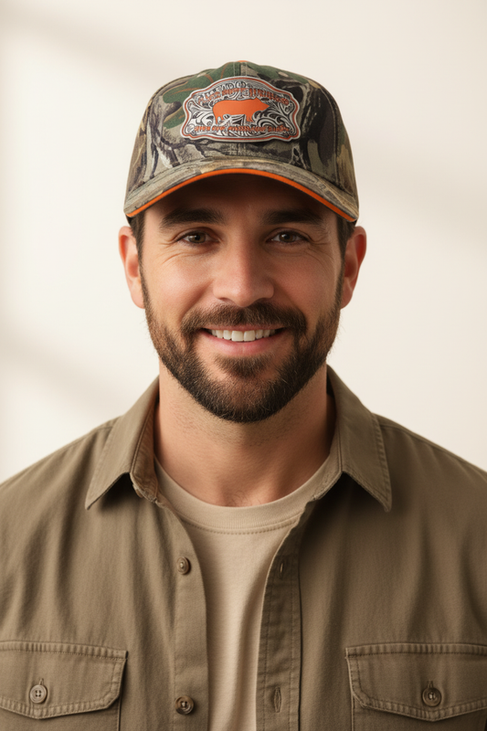 Camo Baseball Cap - Boutique