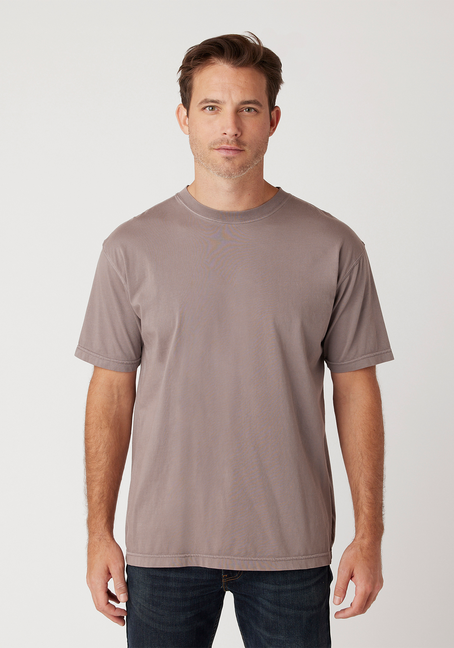 Cotton Heritage Garment Dyed Short Sleeve T-Shirt (OU1690) - Kraft Life Custom Apparel