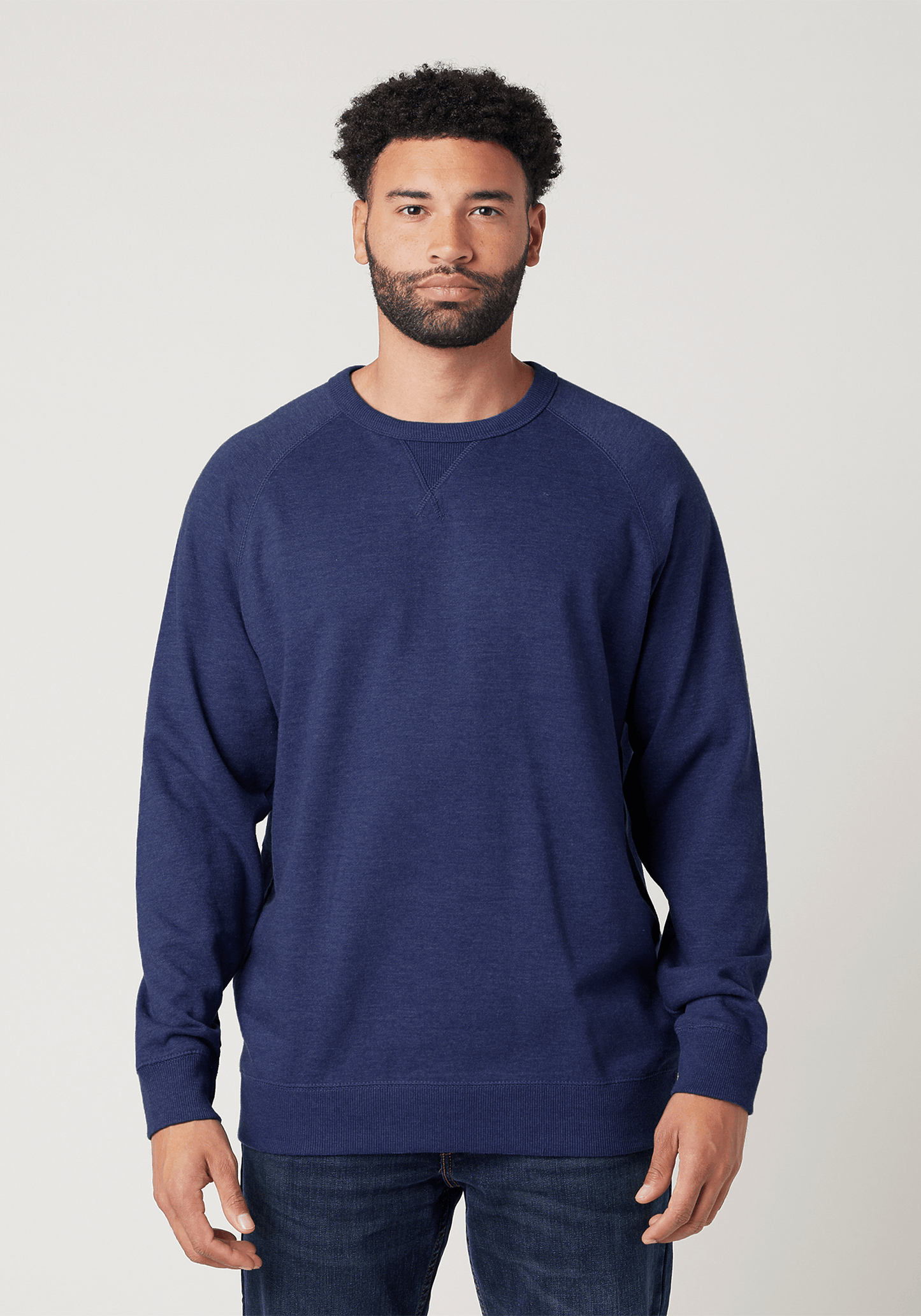 Cotton Heritage French Terry Crewneck Sweatshirt - Kraft Life Custom Apparel