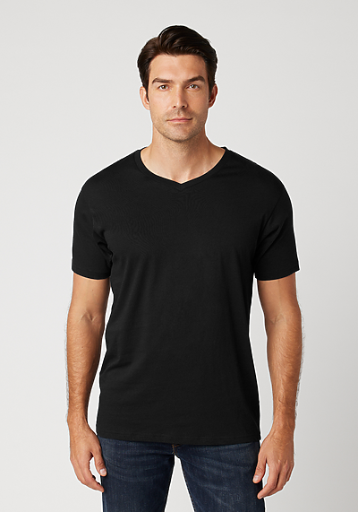 Cotton Heritage - Men's V-Neck T-Shirt (MC1047)