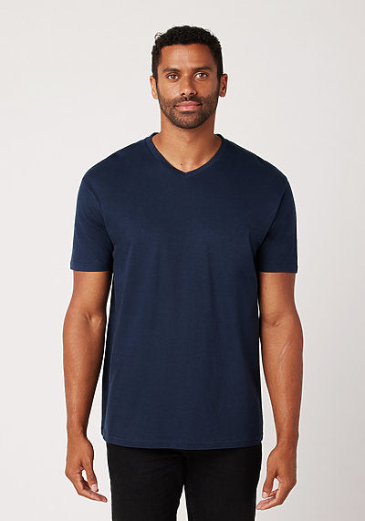 Cotton Heritage - Men's V-Neck T-Shirt (MC1047)