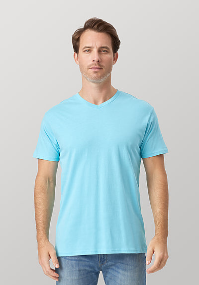 Cotton Heritage - Men's V-Neck T-Shirt (MC1047)