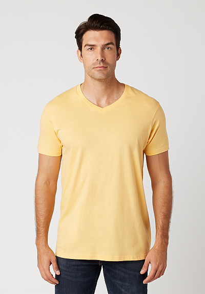 Cotton Heritage - Men's V-Neck T-Shirt (MC1047)