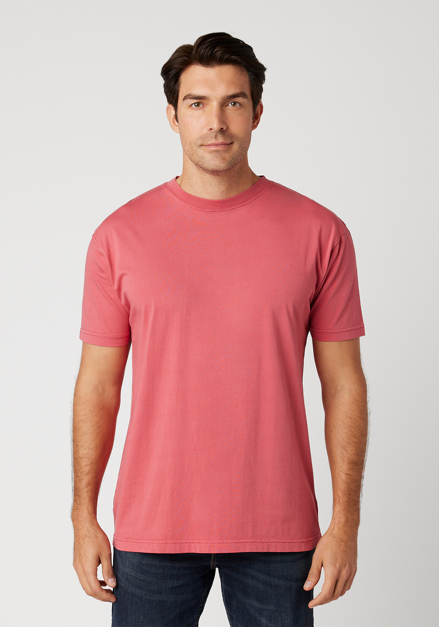 Cotton Heritage Garment Dyed Short Sleeve T-Shirt (OU1690) - Kraft Life Custom Apparel