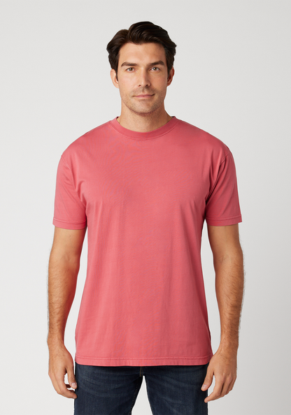 Cotton Heritage Garment Dyed Short Sleeve T-Shirt (OU1690) - Kraft Life Custom Apparel