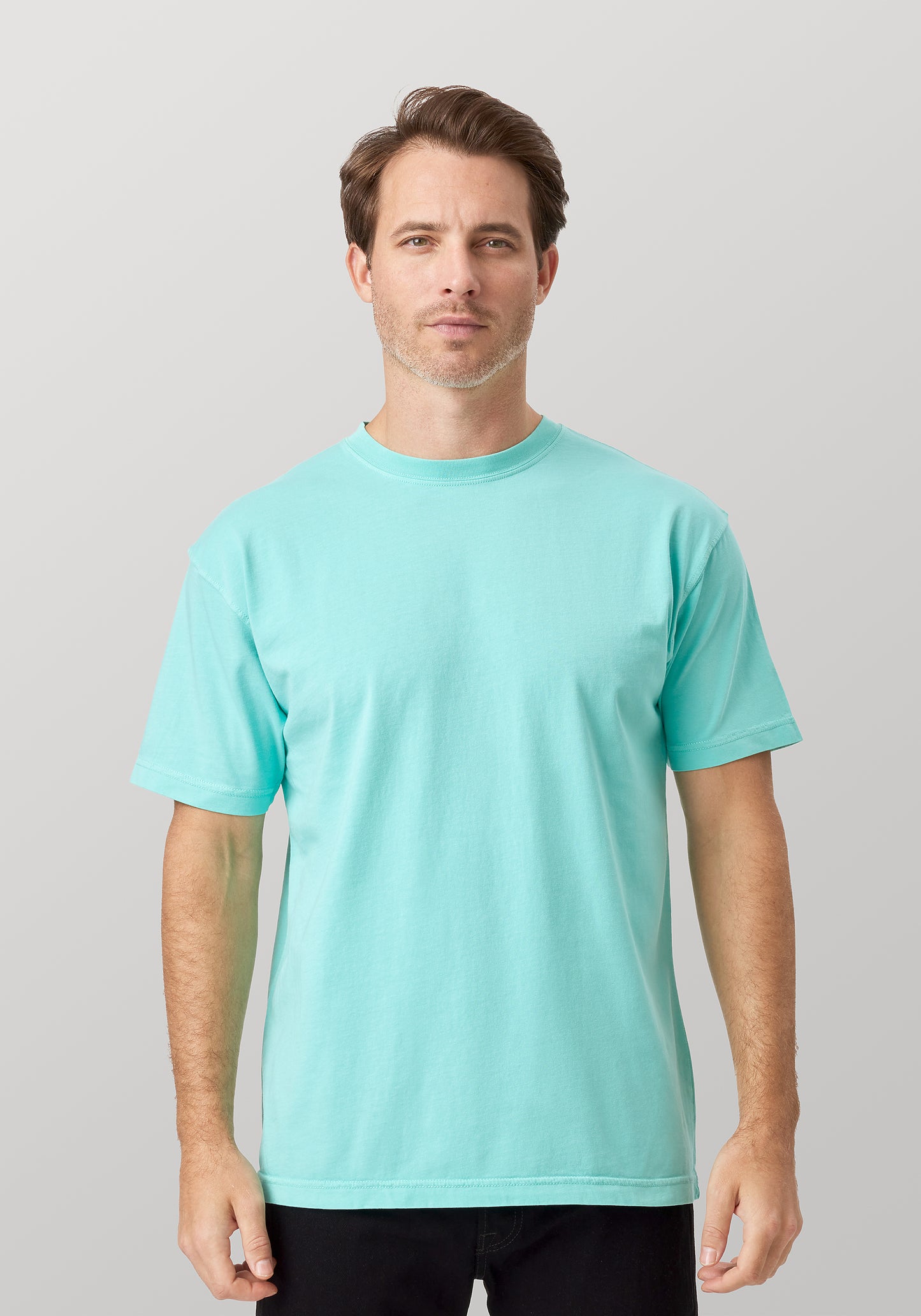 Cotton Heritage Garment Dyed Short Sleeve T-Shirt (OU1690) - Kraft Life Custom Apparel