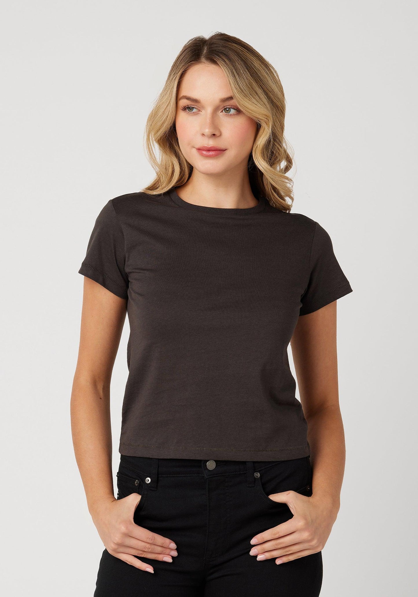 Cotton Heritage Women's High Waisted Tee (OW1086) - Kraft Life Custom Apparel