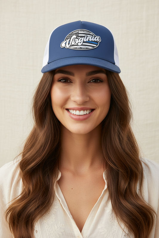 Virginia Blue Thinline Hat